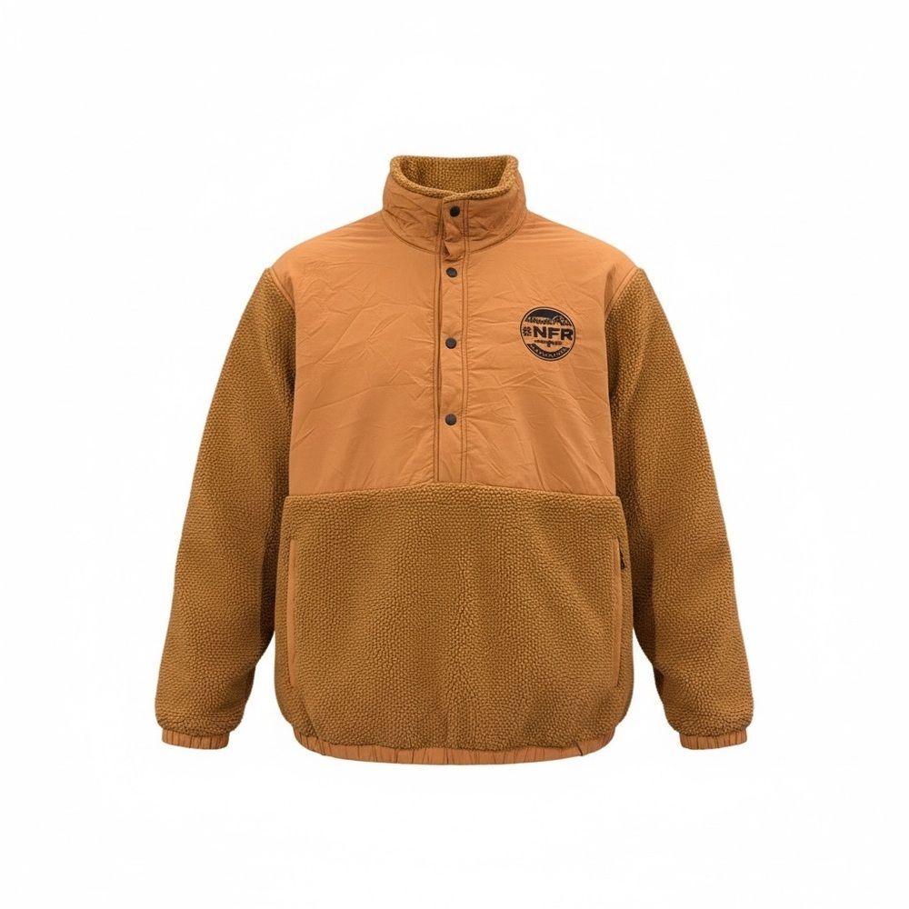 Wrangler NFR Sherpa Fleece Pullover Jacket 3XL National Finals Rodeo Vegas 2023